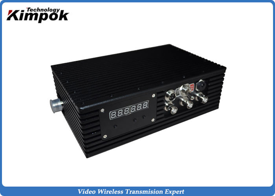 Transmisor video inalámbrico 5.8Ghz de la mochila COFDM Digitaces de Kimpok para el UAV