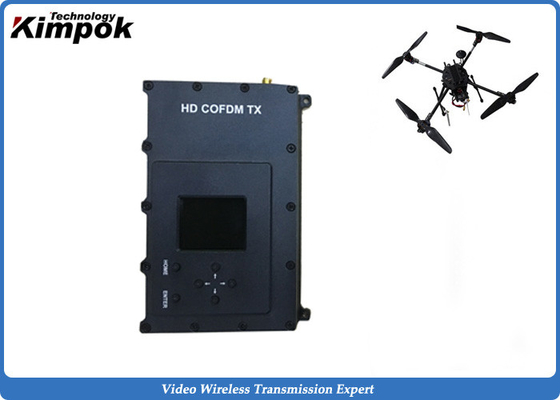 transmisión de datos del UAV del abejón 300-999Mhz para el peso ligero de la vigilancia 485g
