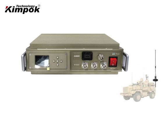 Radio video montada vehículo H.264 2K QPSK de la gama larga del transmisor de COFDM