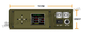 Encripción mordida del transmisor AES 265 video militares de la radio de la gama larga de Digitaces del grado