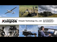 Remitente video COFDM de larga distancia, transmisor AV inalámbrico del vehículo móvil de 5 vatios