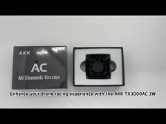 AKK 5.8G 3W Ultra RC FPV VTX 3000mW 80CH Accesorios para drones de transmisión de video de largo alcance