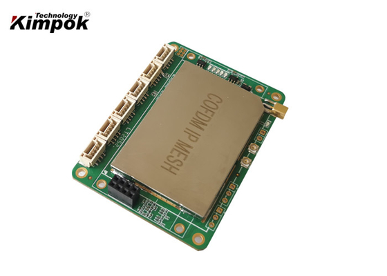 Transmisor-receptor inalámbrico de Ethernet de los nodos PTMP del módulo 128 del IP Mesh Radio COFDM de LTE