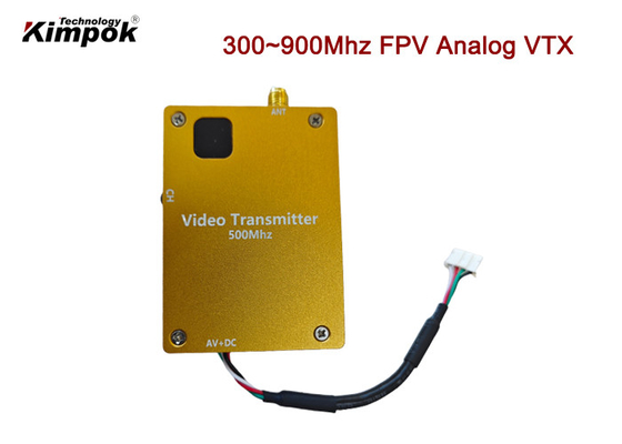 Transmisor de vídeo UAV de 900 MHz FM Modulación de 8 canales Transmisión estable inalámbrica