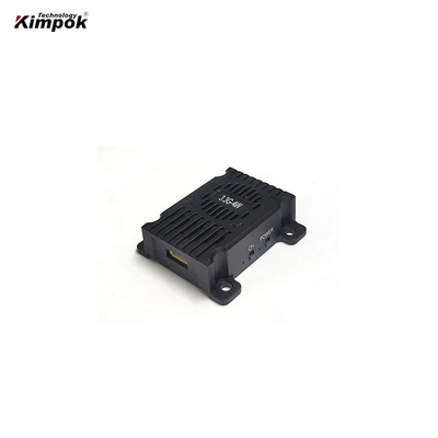 3.3GHz 4W de largo alcance Fpv Vtx Transmisor de vídeo inalámbrico y receptor Transmisor de vídeo Transmisión gráfica