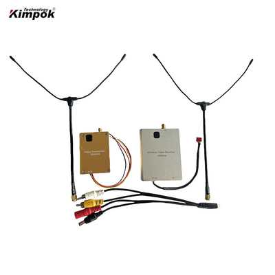 300Mhz 4W vtx fpv drone Transmisor de audio y video inalámbrico Receptor de 8 canales Largo alcance