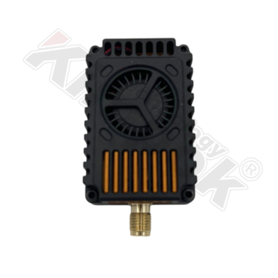 Transmisor de video analógico FPV de 1.7 GHz y 4W con VTX inalámbrico de largo alcance para TX de video UAV