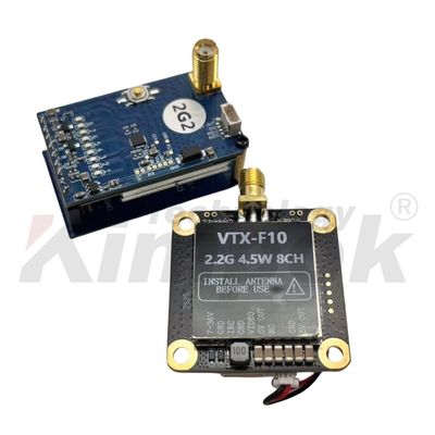 FPV Video Transmitter 2.2G 4.5W UAV VTX Drone Accessories Long-Distance Drone VTX VRX