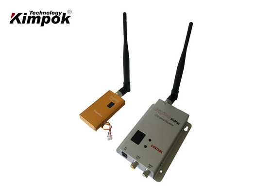Transmisor de video inalámbrico FPV para drones personalizados de 1500 MHz con 8 canales