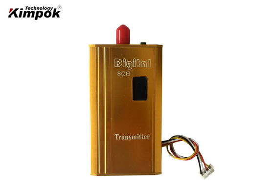 Transmisor de video inalámbrico FPV para drones personalizados de 1500 MHz con 8 canales
