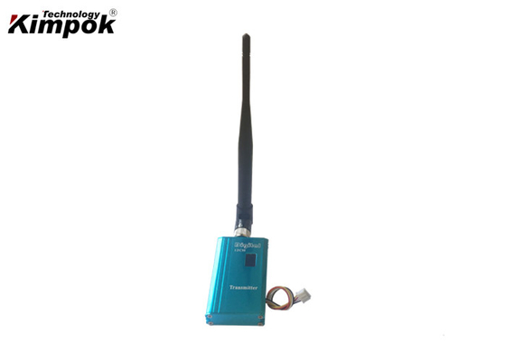 1Transmisor de vídeo inalámbrico y receptor analógico FPV de.5Ghz enlace de vídeo de 1500mW
