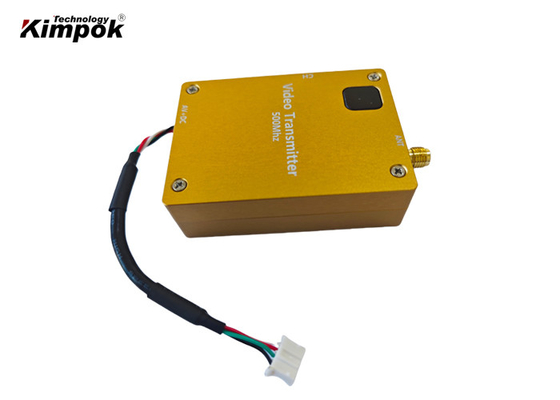 Transmisor de video inalámbrico de 500 MHz FPV de 30 ~ 40 km de largo alcance VTX VRX RC Racing