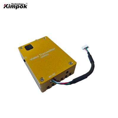 Transmisor de vídeo analógico FPV de 600 MHz 8CH Video inalámbrico de largo alcance TX VRX