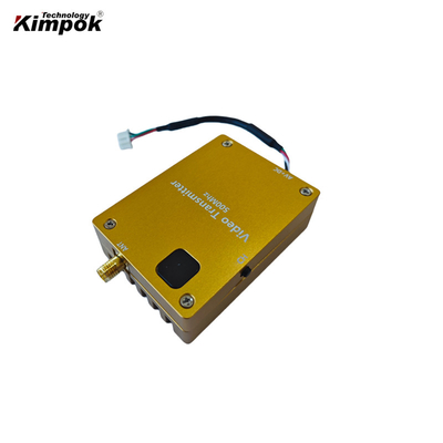 Transmisor de vídeo analógico FPV de 600 MHz 8CH Video inalámbrico de largo alcance TX VRX