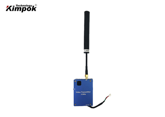 Kit de receptor de transmisores de video de UAV 3.3Ghz 8CHs VTX VRX para carreras de FPV de largo alcance