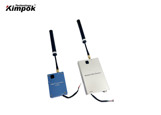 Kit de receptor de transmisores de video de UAV 3.3Ghz 8CHs VTX VRX para carreras de FPV de largo alcance