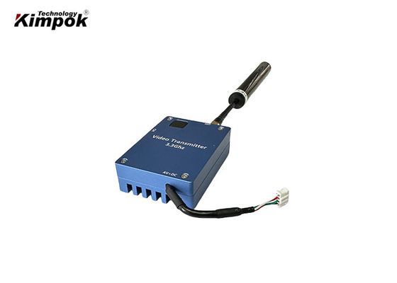 3.3Ghz 20km Transmisor de vídeo inalámbrico VTX VRX para piezas de drones de carreras FPV