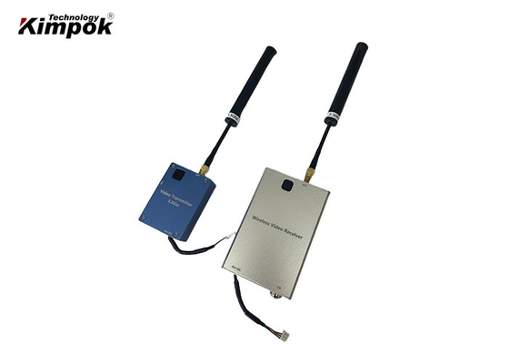 3.3Ghz 20km Transmisor de vídeo inalámbrico VTX VRX para piezas de drones de carreras FPV