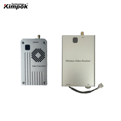Transmisor de vídeo analógico de 12 V DC con potencia de transmisión de 5 W y salida de audio de 1 Vp-p