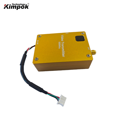 Transmisor de vídeo analógico de alta prestación de 300-900 MHz para transmisión en vivo de FPV