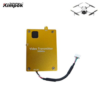 Receptor de transmisor de vídeo inalámbrico FPV pequeño de 4W con sensibilidad de recepción de -85 dBm