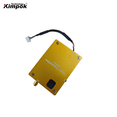 Receptor de transmisor de vídeo inalámbrico FPV pequeño de 4W con sensibilidad de recepción de -85 dBm