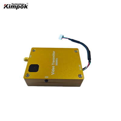 Receptor de transmisor de vídeo inalámbrico FPV pequeño de 4W con sensibilidad de recepción de -85 dBm