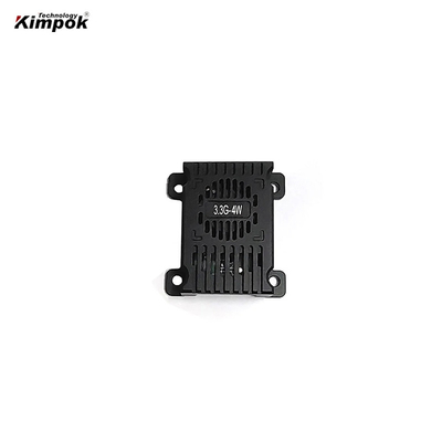 3.3GHz 4W de largo alcance Fpv Vtx Transmisor de vídeo inalámbrico y receptor Transmisor de vídeo Transmisión gráfica