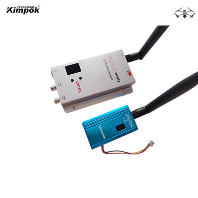 1.5G 1.5W Receptor de vídeo de señal analógica Transmisor inalámbrico y receptor VRX para drones FPV