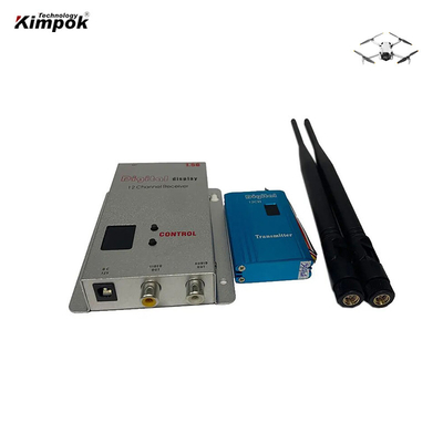 1.5G 1.5W Receptor de vídeo de señal analógica Transmisor inalámbrico y receptor VRX para drones FPV