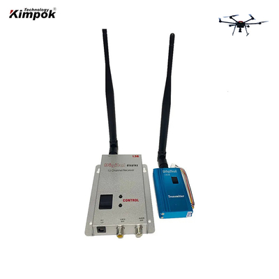 1.5G 1.5W Receptor de vídeo de señal analógica Transmisor inalámbrico y receptor VRX para drones FPV