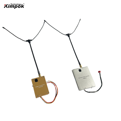300Mhz 4W vtx fpv drone Transmisor de audio y video inalámbrico Receptor de 8 canales Largo alcance