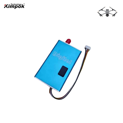 1.5Ghz 5W Mini de largo alcance fpv vtx Transmisor de vídeo y receptor 5W Transmisor AV inalámbrico para drones