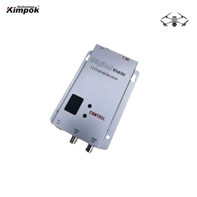 1.5Ghz 5W Mini de largo alcance fpv vtx Transmisor de vídeo y receptor 5W Transmisor AV inalámbrico para drones