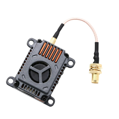 Transmisor de video UAV de 8 canales con puerto de antena SMA 4.9 GHz 2.5W FPV VTX VRX