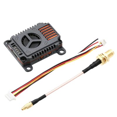 Transmisor de video UAV de 8 canales con puerto de antena SMA 4.9 GHz 2.5W FPV VTX VRX