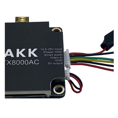 AKK 8W 5.8G Transmisión de Video Ultra 5.8Ghz Drone Video Transmisor 8W VTX 96CH