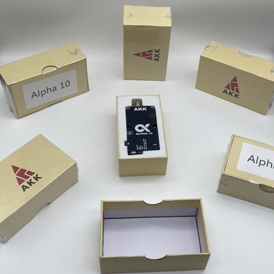 AKK 5.8G 10W VTX Alpha10 Transmisor de video compatible con Smart Audio con 80 CH Accesorios para drones RC