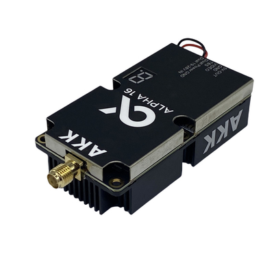AKK Alpha16 Transmisor de vídeo inalámbrico 5.8G 16W FPV VTX 96CH para la transmisión de imágenes de drones RC