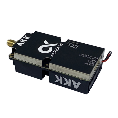 AKK Alpha16 Transmisor de vídeo inalámbrico 5.8G 16W FPV VTX 96CH para la transmisión de imágenes de drones RC