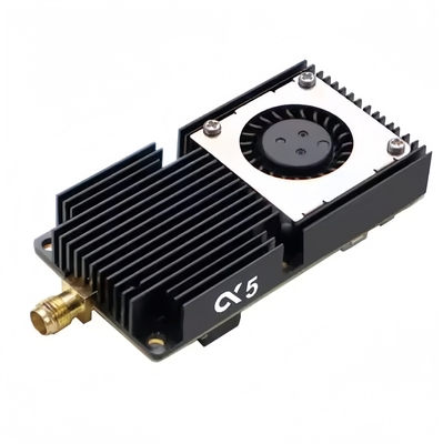 AKK Alpha5 VTX 5.8G 80CH 1w / 2w / 3w / 4w Transmisión de audio inteligente conmutable de energía de ultrarrango largo