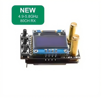 Receptor de video inalámbrico AKK Diversity RX 4.9G a 5.8G FPV VRX 80CH para drones de carreras RC FPV
