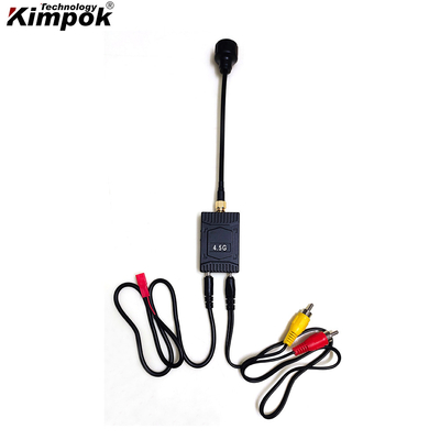 4.5G UAV Video Receptor 4.5Ghz FPV VRX Video inalámbrico que recibe 20 km con 16 canales
