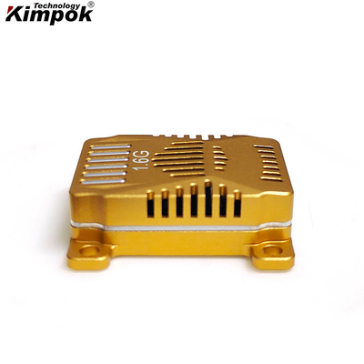 Transmisor de video analógico UAV de 1.6G 3W 16CH 1.6Ghz FPV VTX Transmisión de video y audio para drones