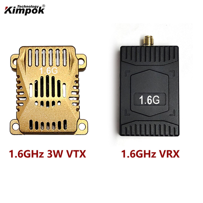 Transmisor de video analógico de 3W para frecuencia de 1450MHz-1825MHz 1.6G VTX 16CH