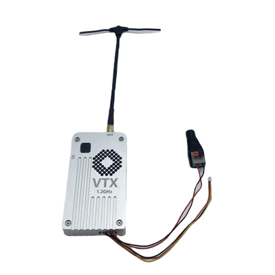 1.2G 5W Transmisor de vídeo inalámbrico y receptor 1.2Ghz FPV VTX VRX para RC Drone de carreras VTX