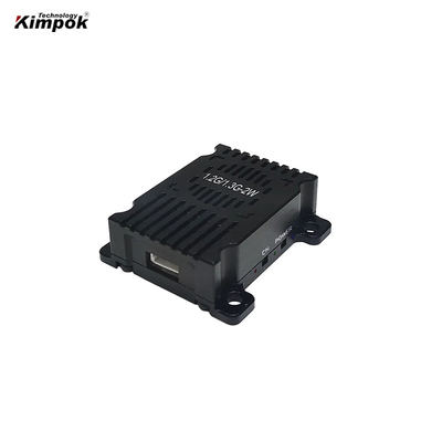 1.2G 2W FPV Transmisor de vídeo 1.2Ghz Drone VTX con 12V de alimentación continua Transmisión de imágenes
