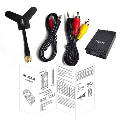 Receptor de video analógico de alto rendimiento VRX de 1,2G Receptor FPV VRX de 1,2 GHz para accesorios de drones