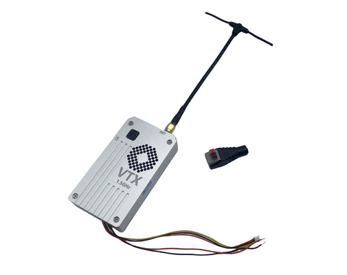 Transmisor y receptor de video inalámbrico FPV de 1.5G 5W, alcance de 20 km, VTX VRX RC Racing