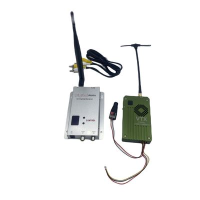 1.5 GHz 8W FPV VTX VRX Drones de carreras 1505M-1680M Transmisor y receptor de video inalámbrico